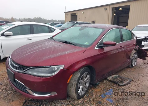 2015 Chrysler 200 Limited из США, поврежденный, VIN 1C3CCCAB3FN635834